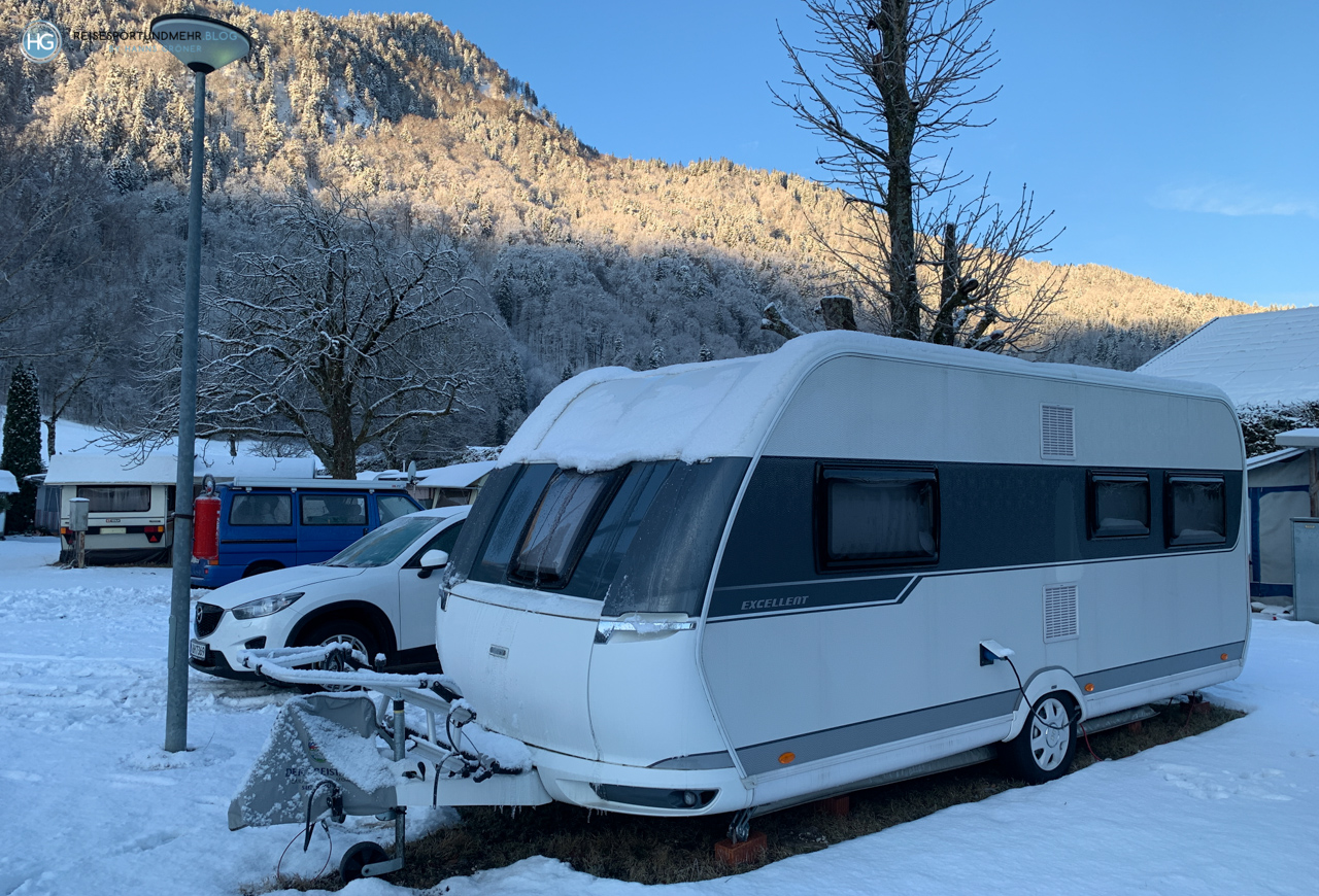 Wintercamping im März 2020 (Foto: Hanns Gröner)