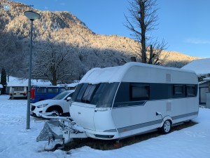 Wintercamping im März 2020 (Foto: Hanns Gröner)