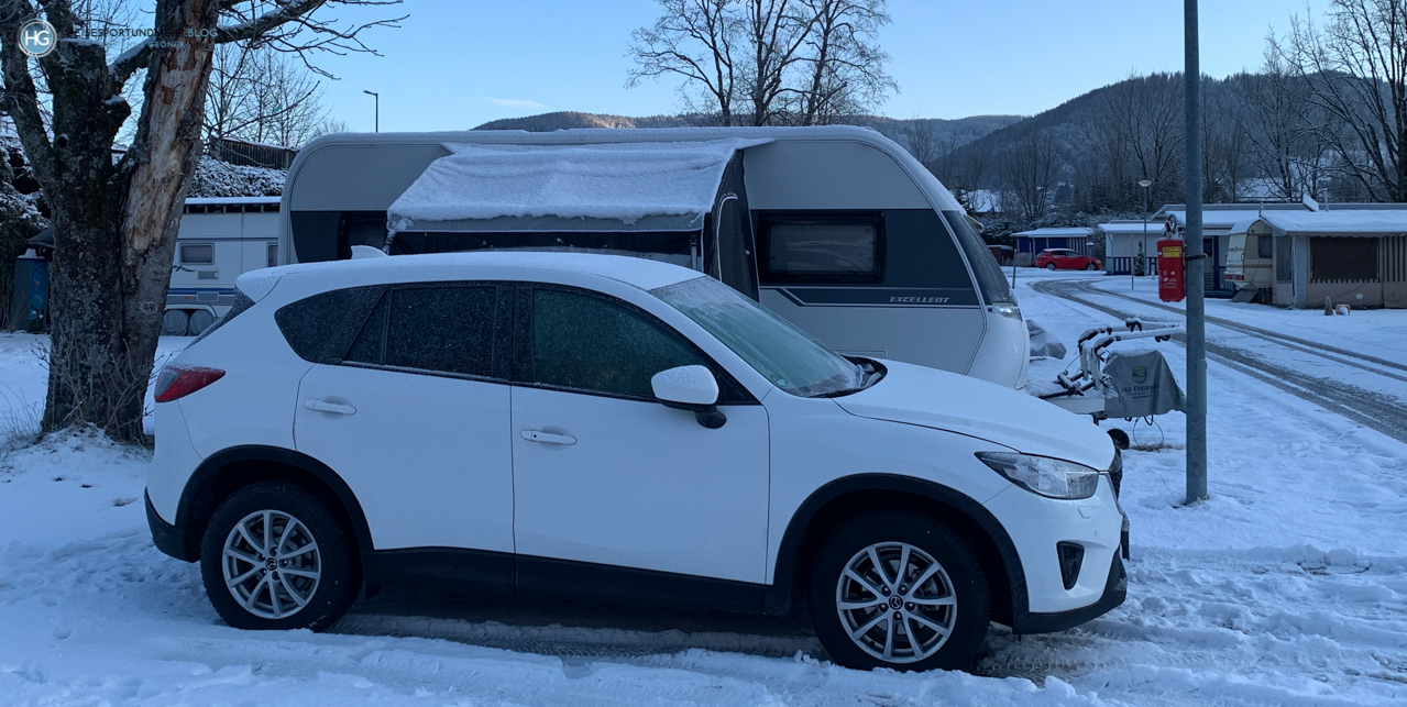 Wintercamping im März 2020 (Foto: Hanns Gröner)