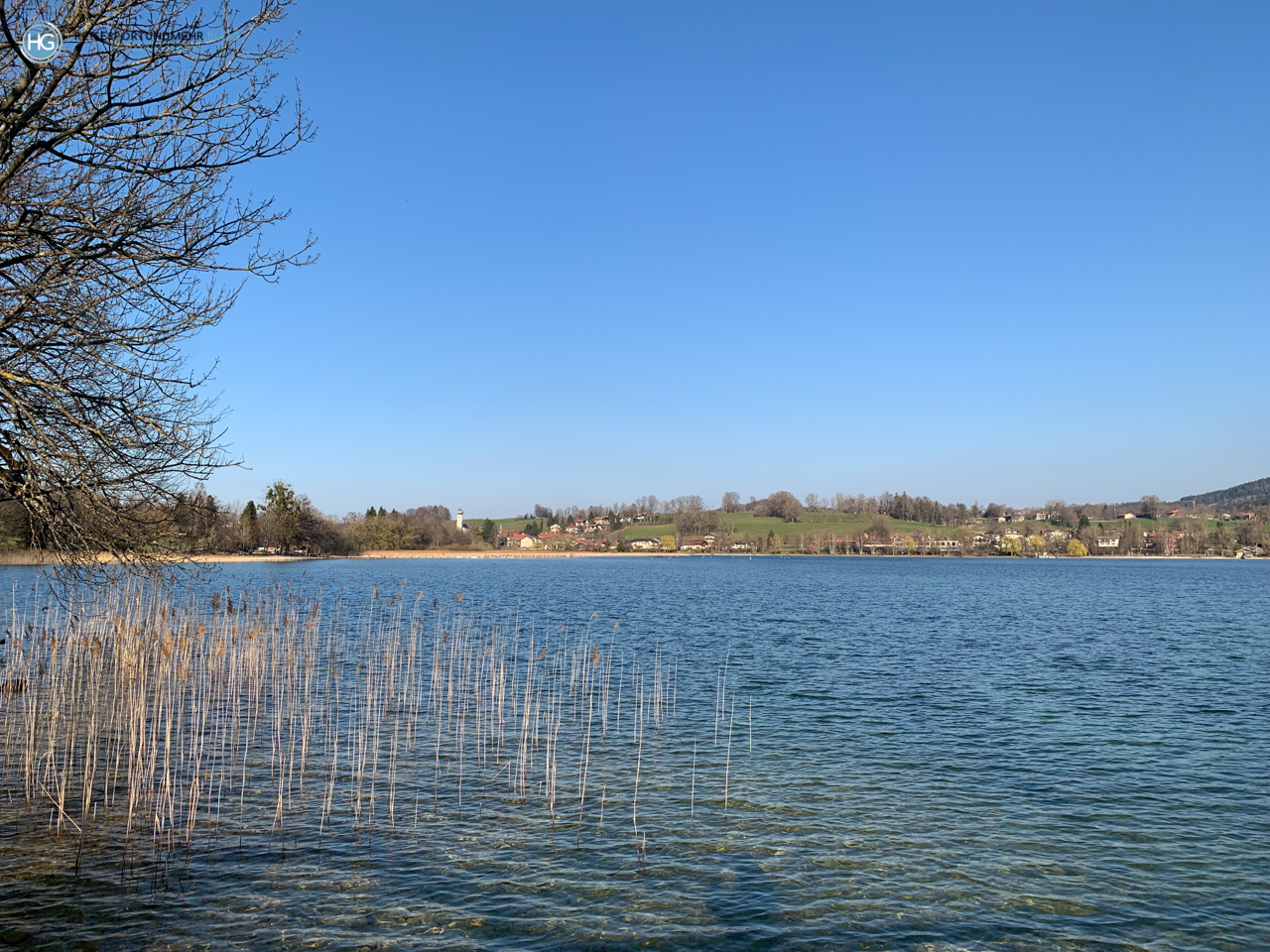 Tegernsee im März 2020 (Foto: Hanns Gröner)