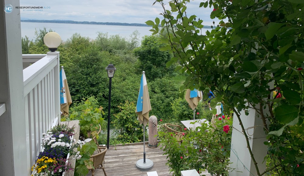 Mit dem Crossbike um den Chiemsee im Mai 2020 (Foto: Hanns Gröner)