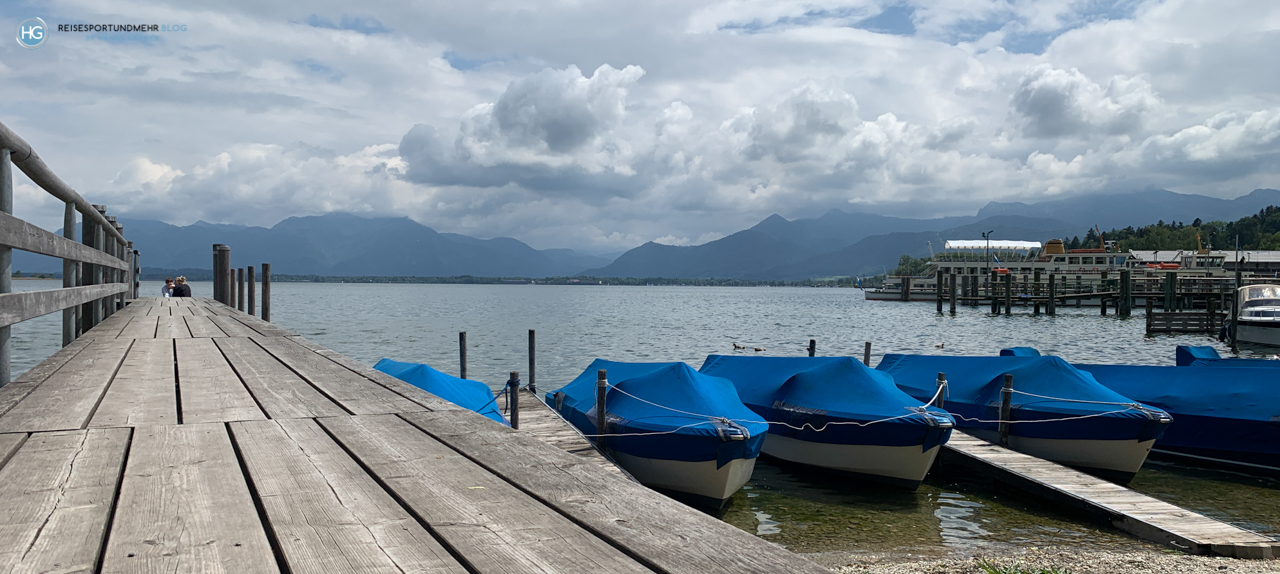 Mit dem Crossbike um den Chiemsee im Mai 2020 (Foto: Hanns Gröner)