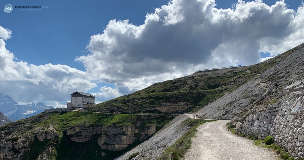 Auf dem Weg zu den Drei Zinnen 2020 - Auronzohütte (Foto: Hanns Gröner)