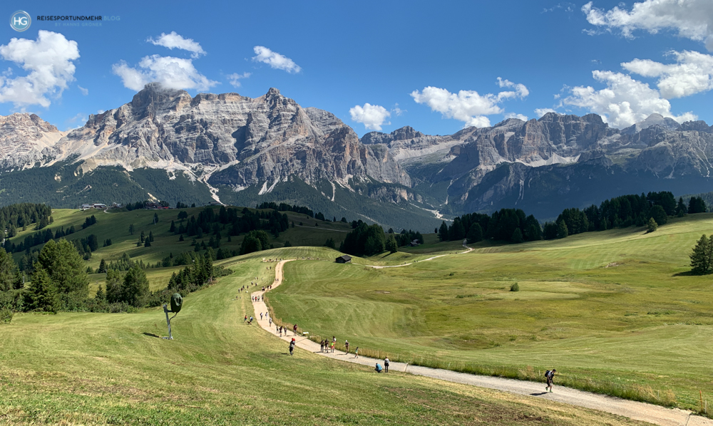 Sella Ronda mit dem eBike (Foto: Hanns Gröner)