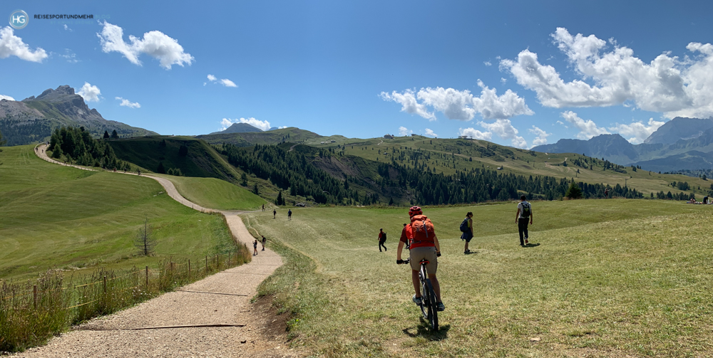 Sella Ronda mit dem eBike (Foto: Hanns Gröner)