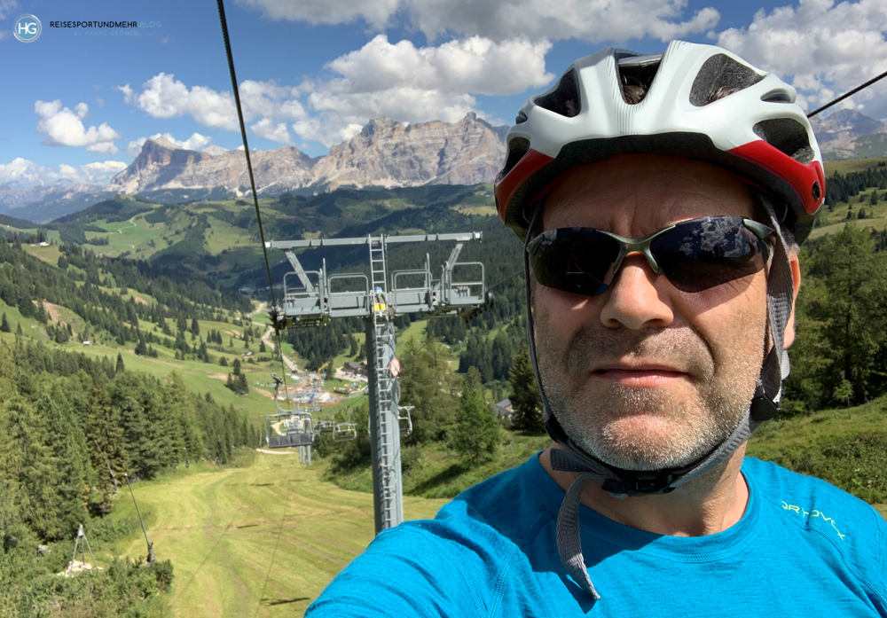 Sella Ronda mit dem eBike (Foto: Hanns Gröner)