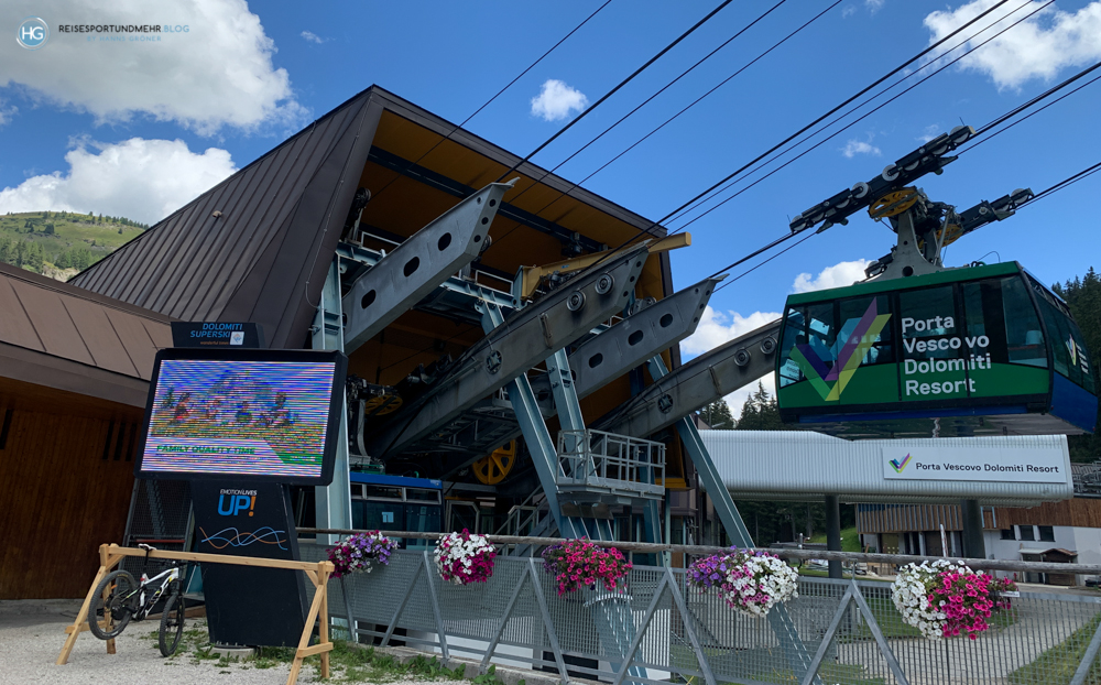 Sella Ronda mit dem eBike (Foto: Hanns Gröner)