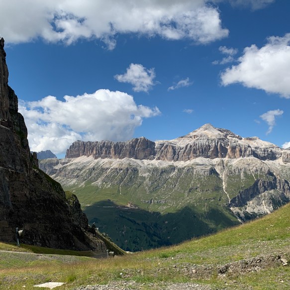 Sella Ronda mit dem eBike (Foto: Hanns Gröner)