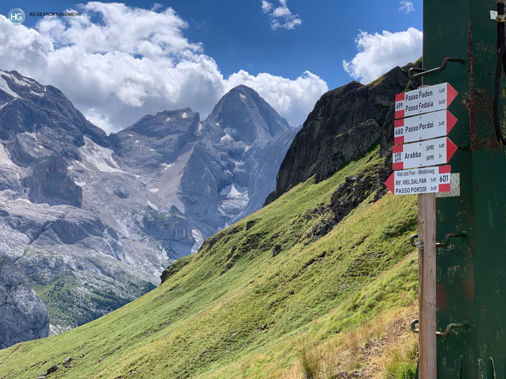 Sella Ronda mit dem eBike (Foto: Hanns Gröner)