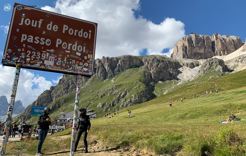 Sella Ronda mit dem eBike (Foto: Hanns Gröner)