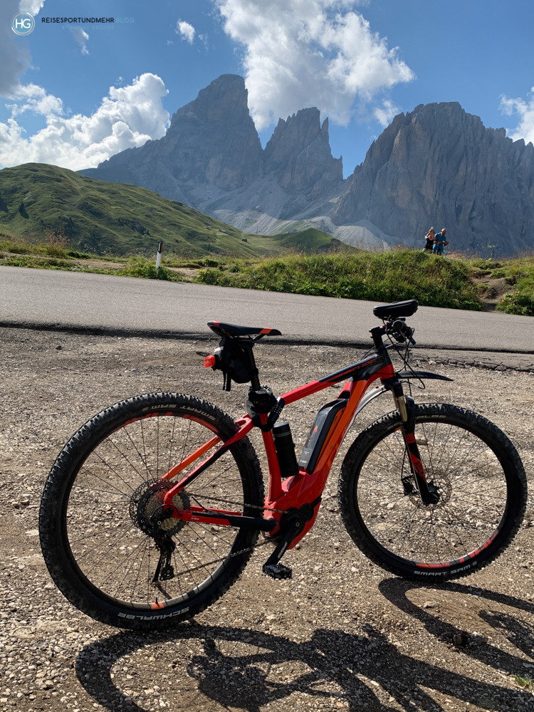 Sella Ronda mit dem eBike (Foto: Hanns Gröner)