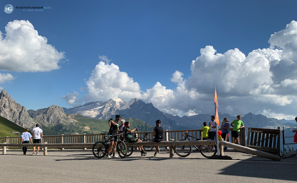 Sella Ronda mit dem eBike (Foto: Hanns Gröner)