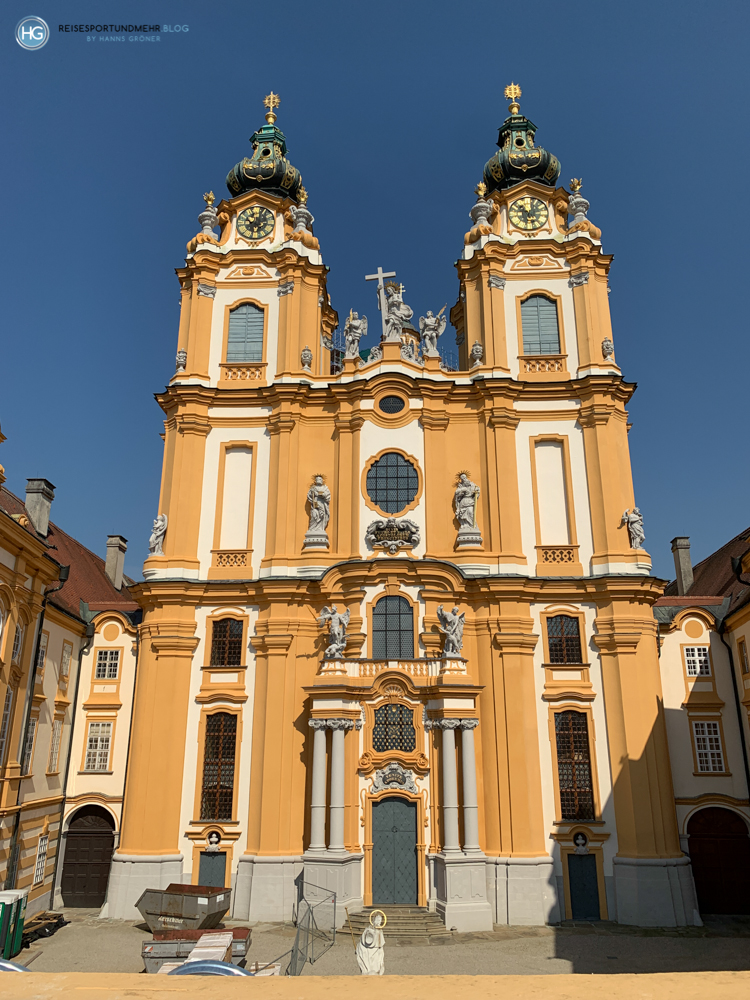Stift Melk im August 2020 (Foto: Hanns Gröner)
