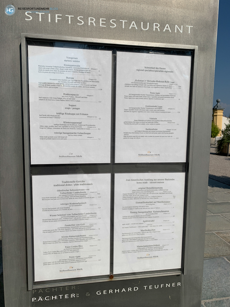 Stift Melk im August 2020 (Foto: Hanns Gröner)