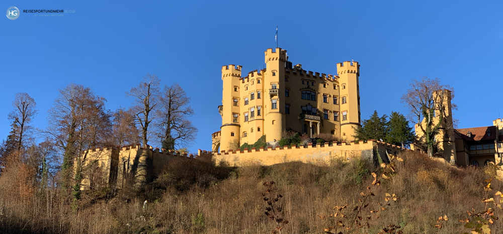 Schloss Hohenschwangau im November 2020 (Foto: Hanns Gröner)