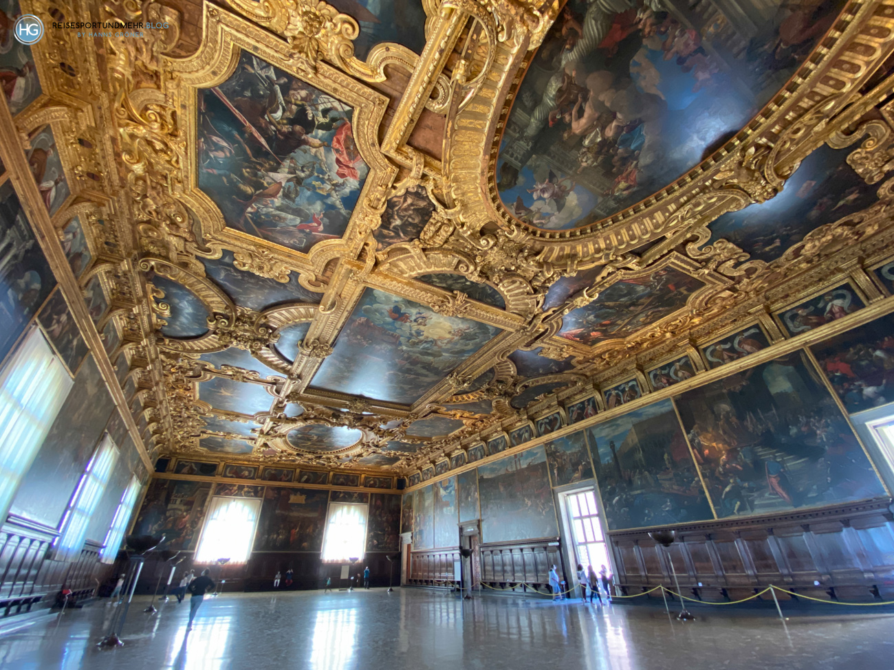 Im Dogenpalast - Venedig Pfingsten 2021 (Foto: Hanns Gröner)