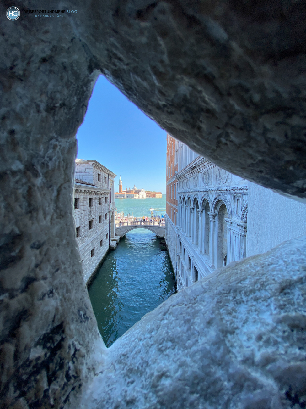Blick von der Seufzerbrücke - Venedig 2021 (Foto: Hanns Gröner)