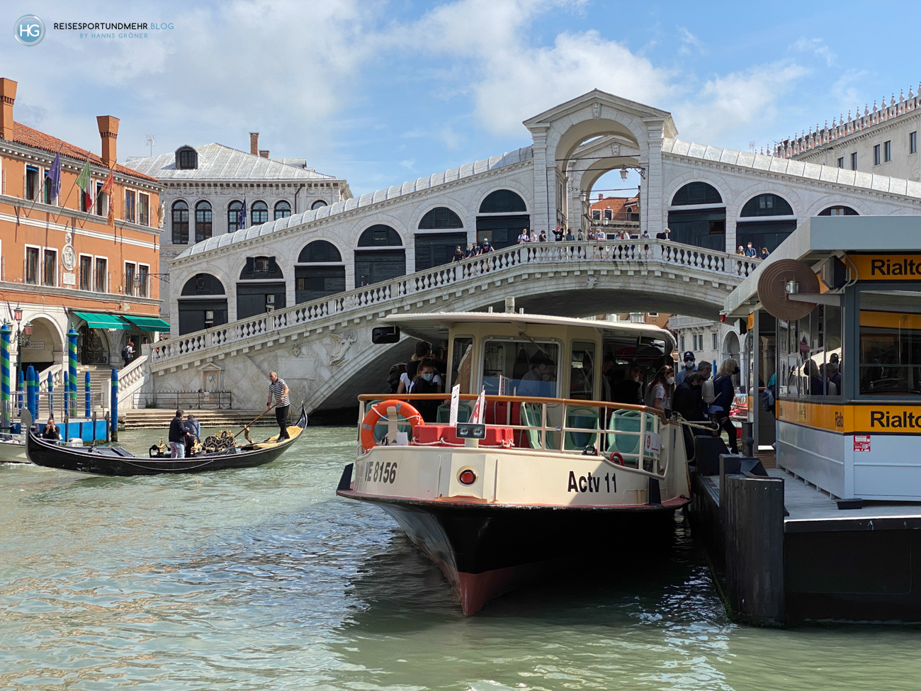 Venedig 2021 - Rialtobrücke (Foto: Hanns Gröner)
