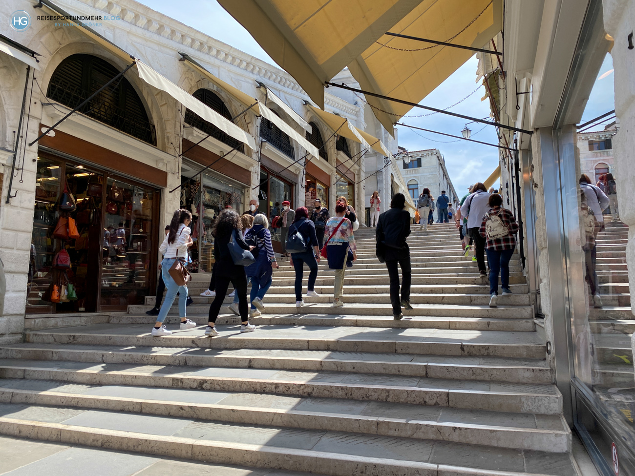 Venedig Pfingsten 2021 - Rialtobrücke (Foto: Hanns Gröner)