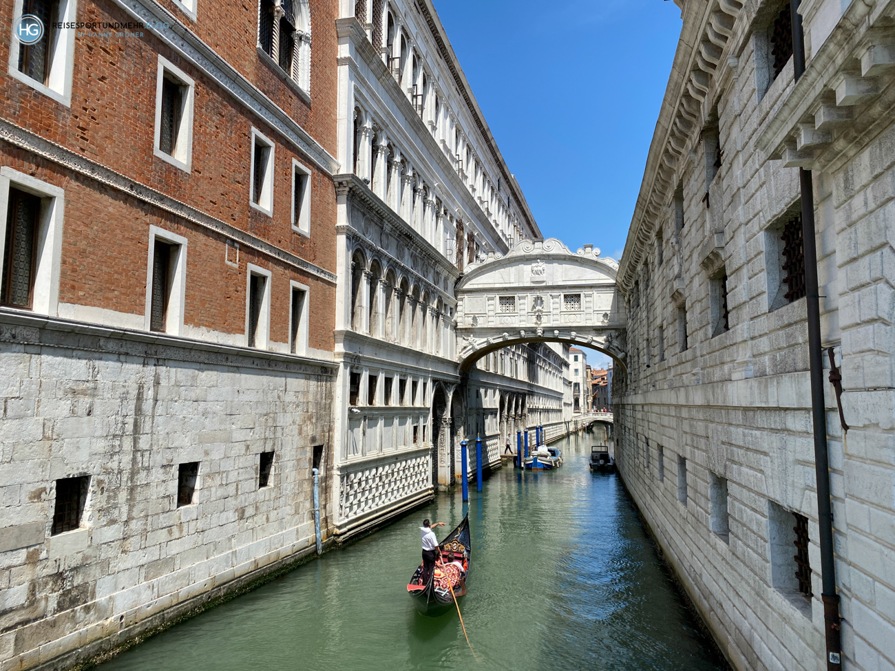 Seufzerbrücke - Venedig Pfingsten 2021 (Foto: Hanns Gröner)