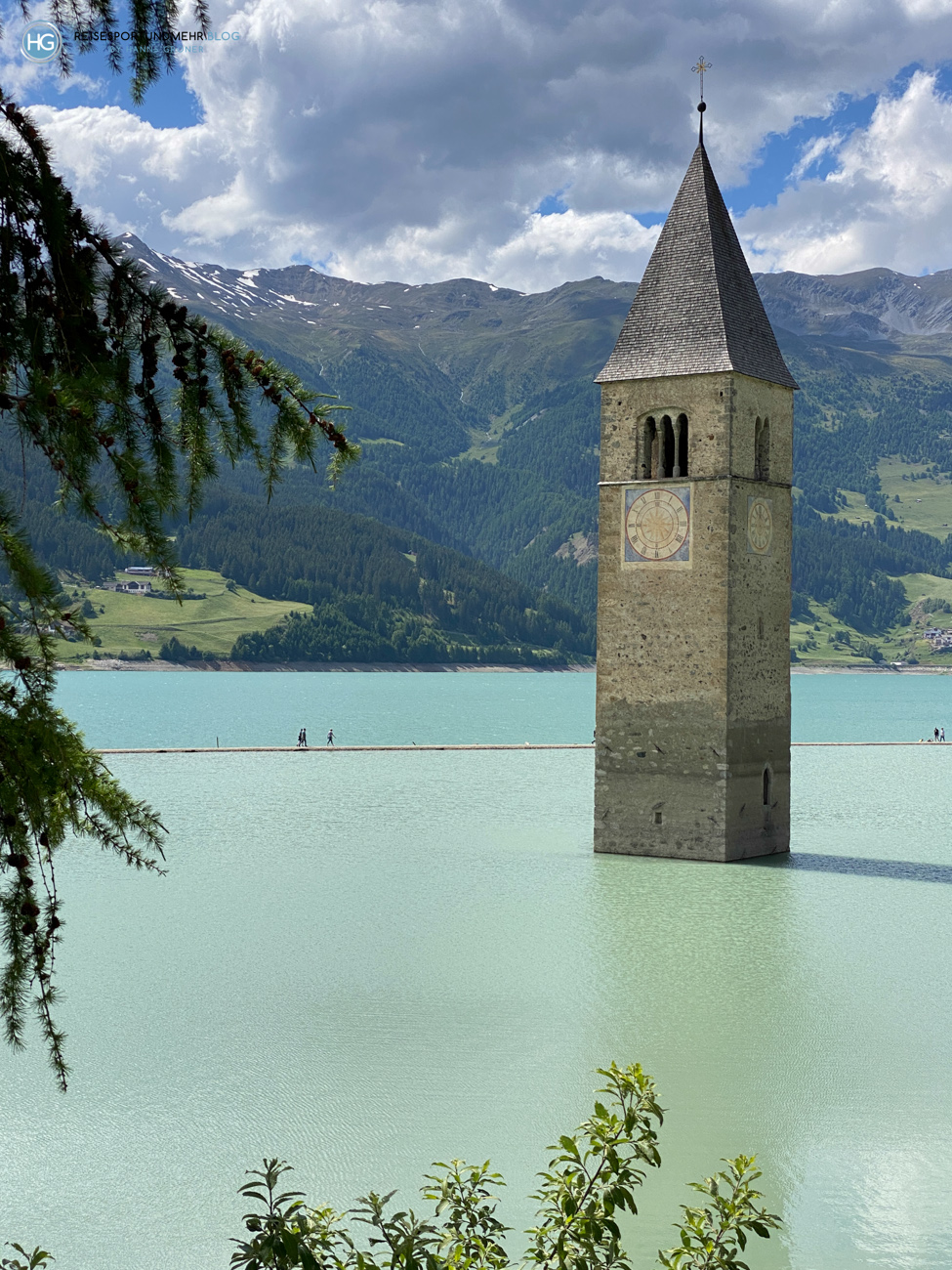 Südtirol 2021 Reschensee (Foto: Hanns Gröner)