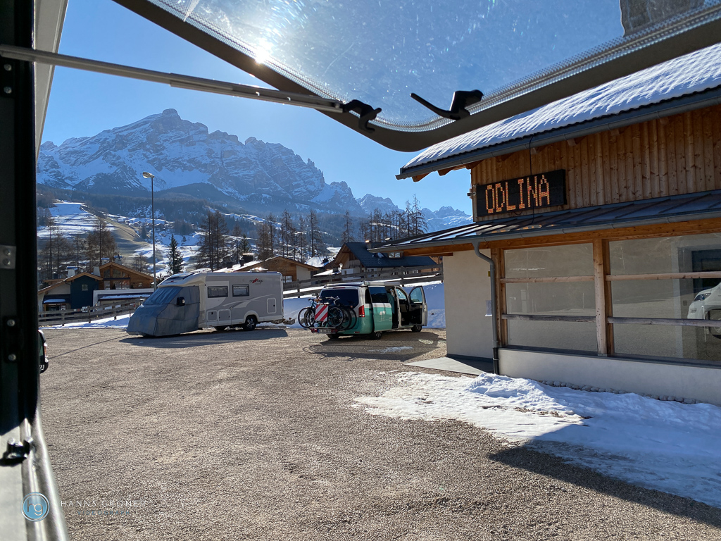 Camper Parking Odlina in La Villa / Stern (Foto: Hanns Gröner)