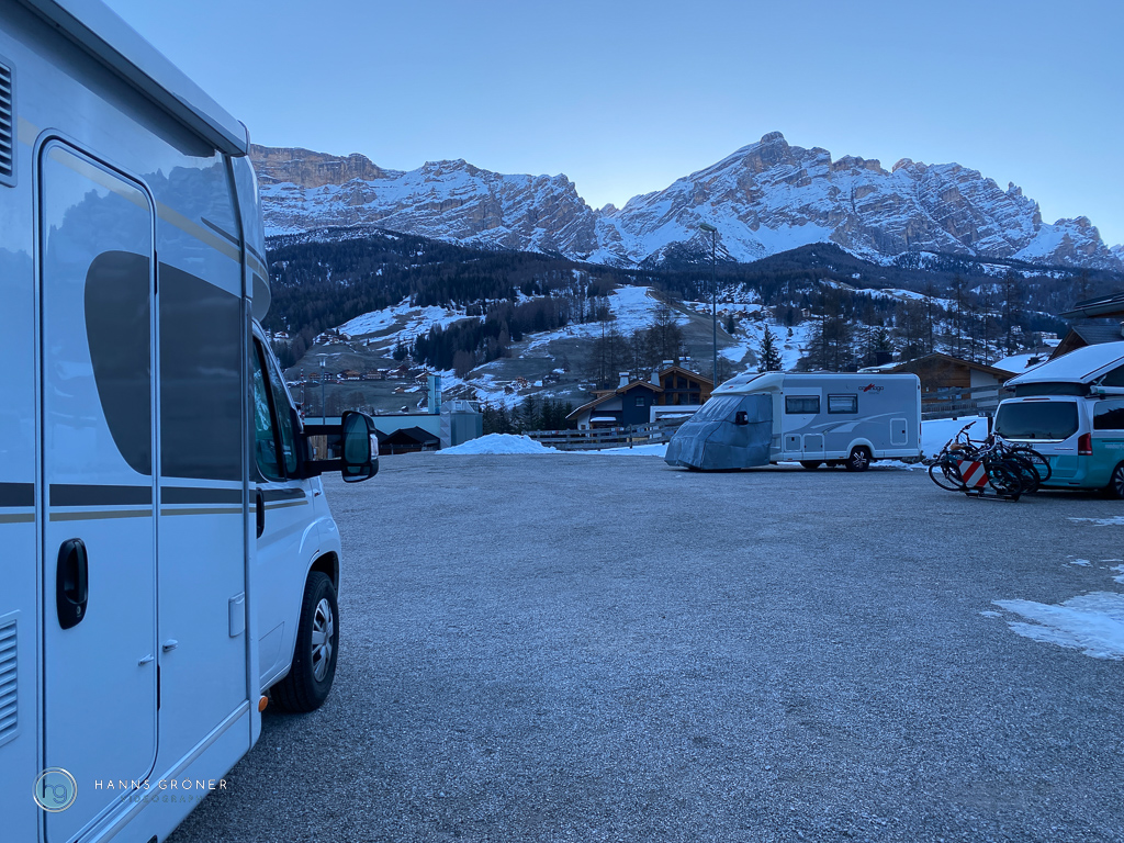 Camper Parking Odlina in La Villa / Stern (Foto: Hanns Gröner)