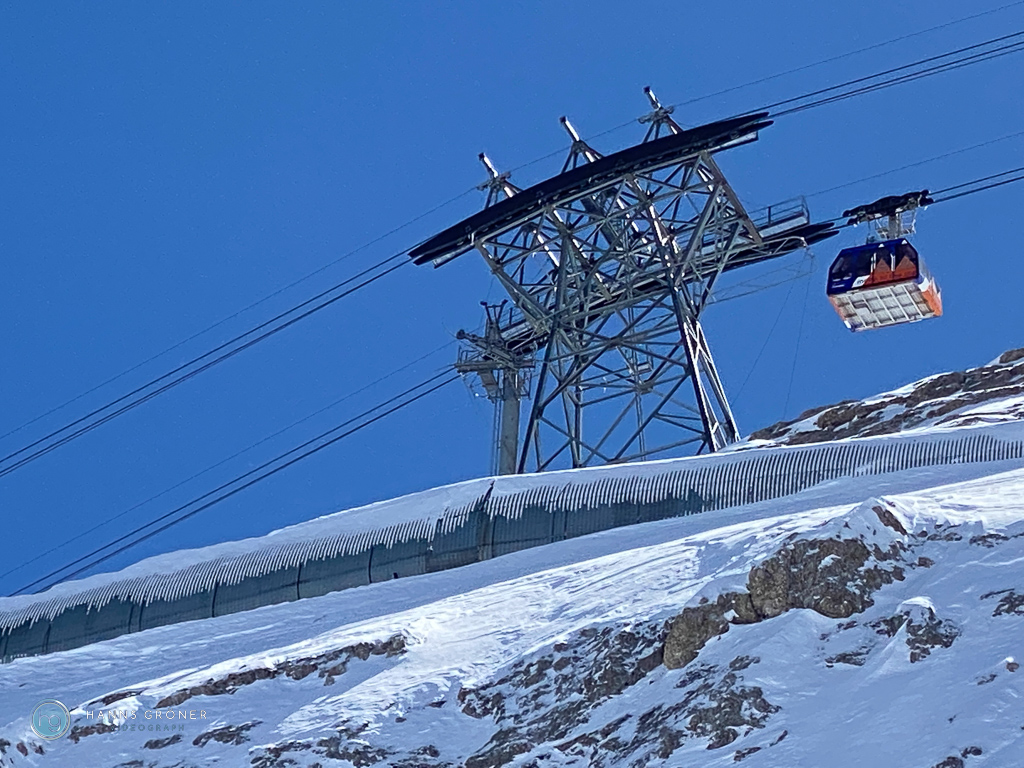 Dolomiten - zwischen Arabba und Marmolada im April 2022 (Foto: Hanns Gröner)