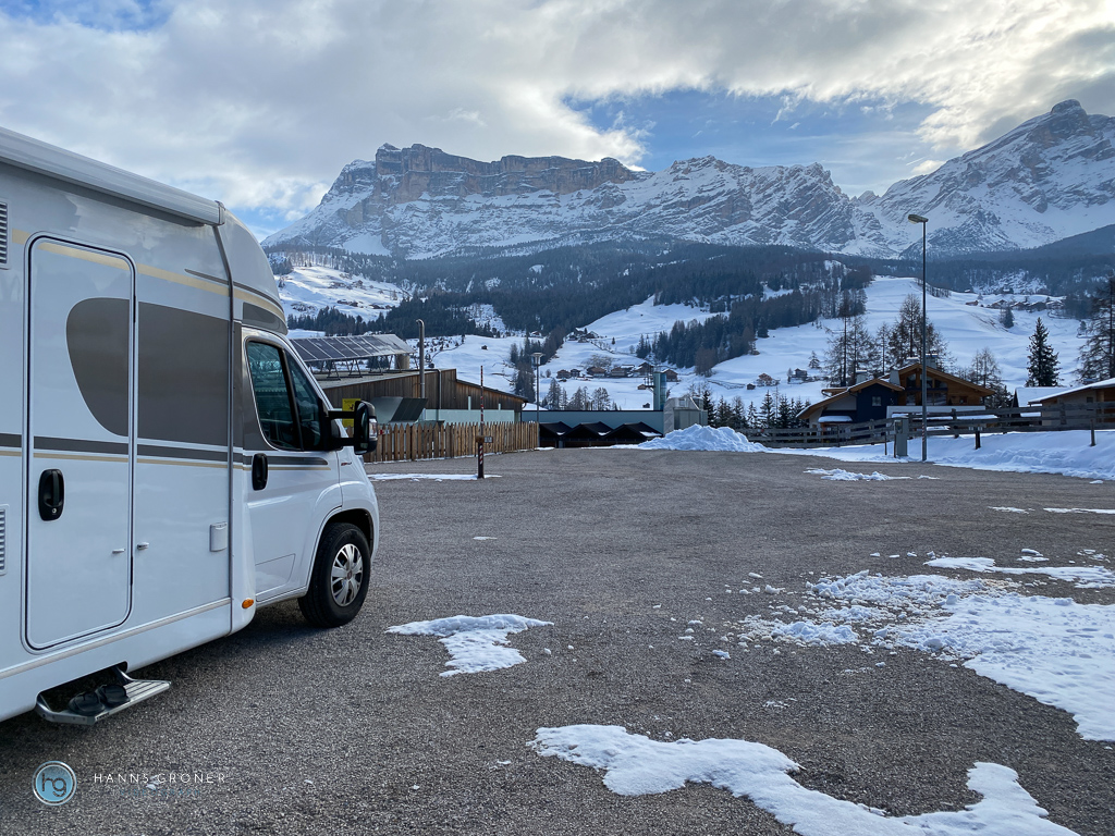 Camper Parking Odlina in La Villa / Stern (Foto: Hanns Gröner)