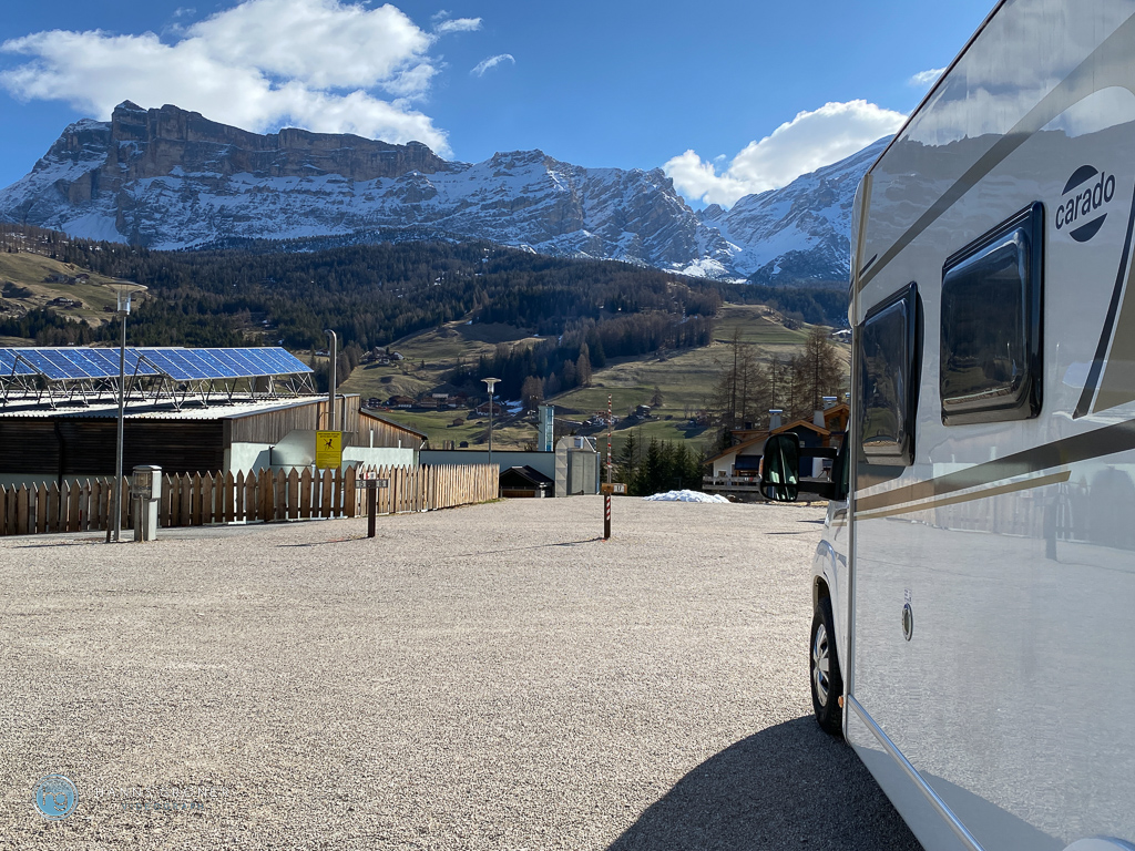 Camper Parking Odlina in La Villa / Stern (Foto: Hanns Gröner)