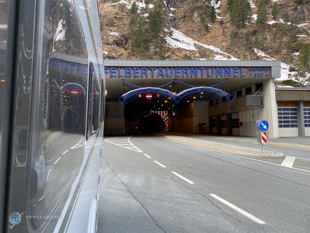 Felbertauerntunnel - Rückfahrt von Florenz 2022 (Foto: Hanns Gröner)