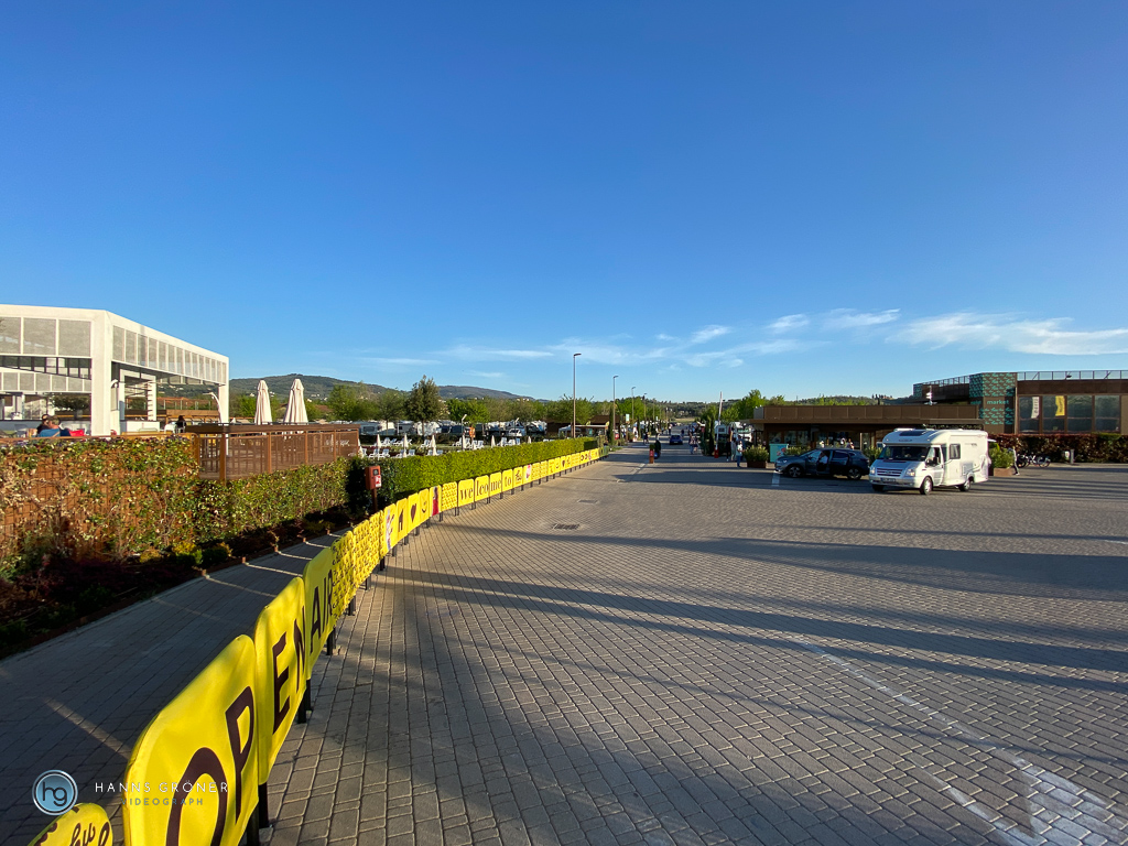 Camping HU Florenz im April 2022 (Foto: Hanns Gröner)