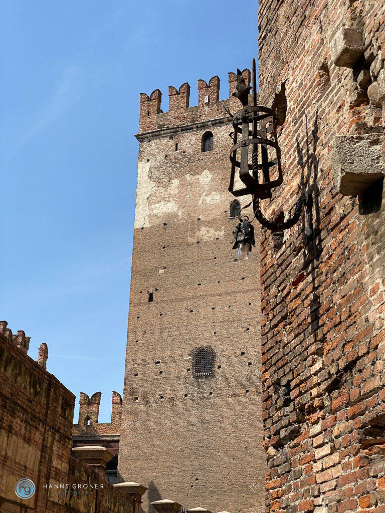 Verona im April 2022 - Castelvecchio (Foto: Hanns Gröner)