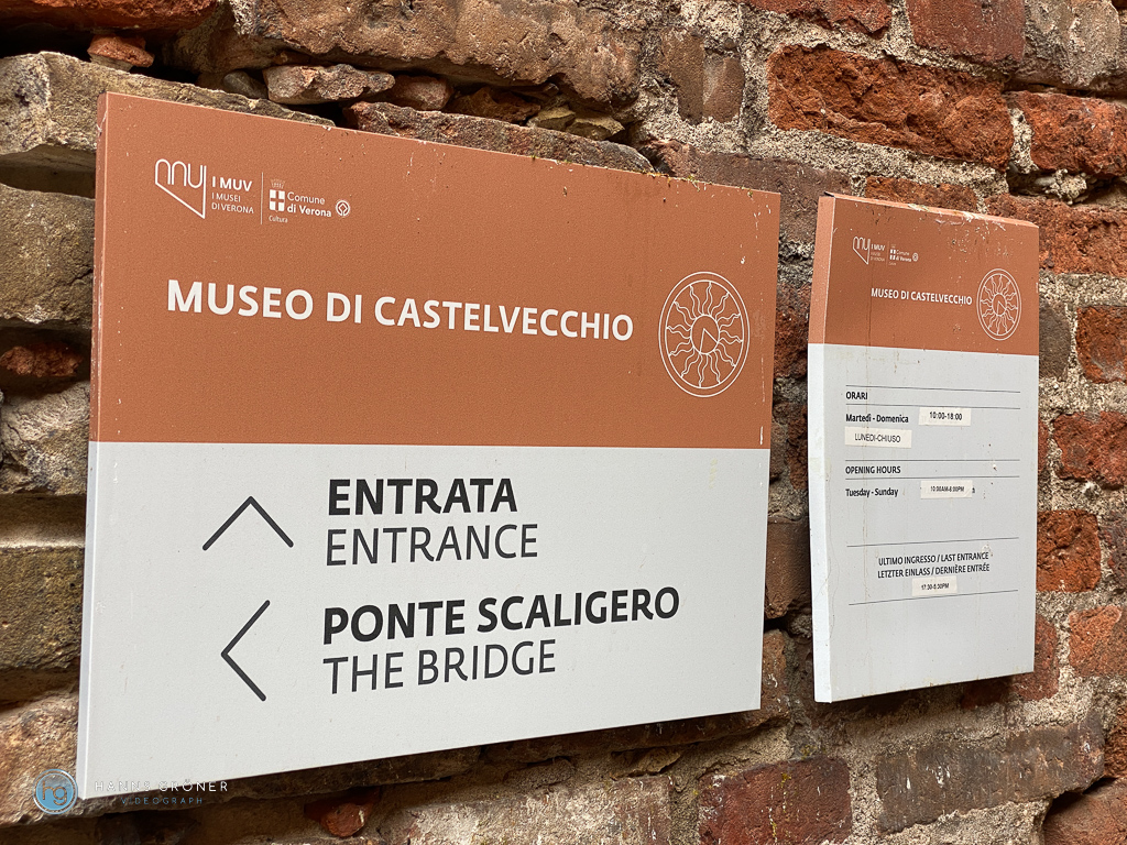 Verona im April 2022 - Castelvecchio (Foto: Hanns Gröner)