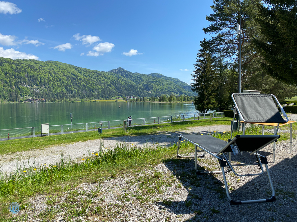 Walchsee im Mai 2022 - Terrassencamping Süd-See (Foto: Hanns Gröner)