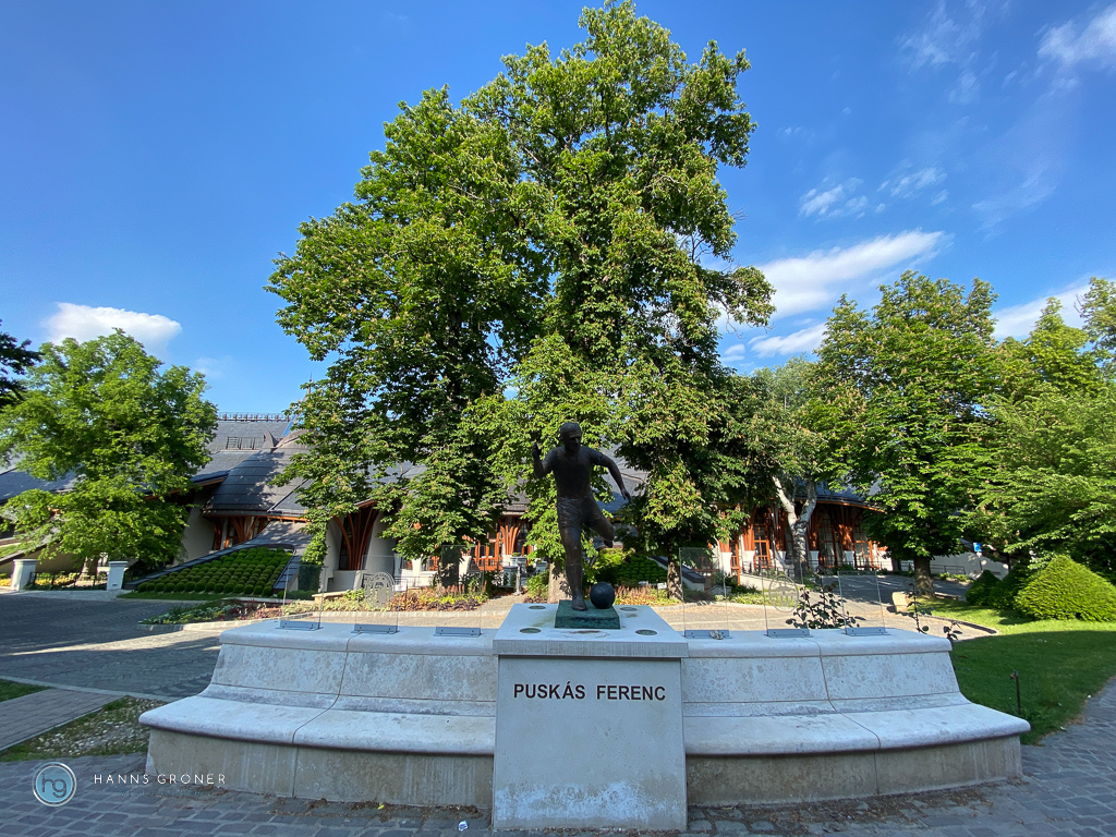 Puskas Akademie und Pancho Arena in Felcsut 2021 (Foto: Hanns Gröner)