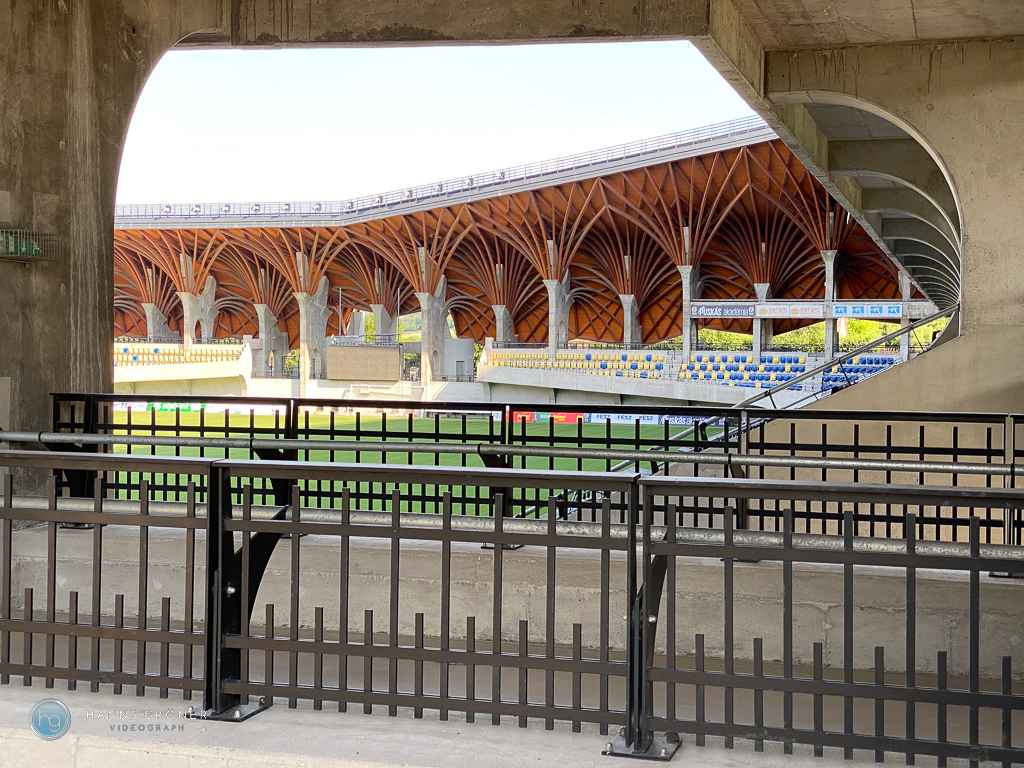 Puskas Akademie und Pancho Arena in Felcsut 2021 (Foto: Hanns Gröner)