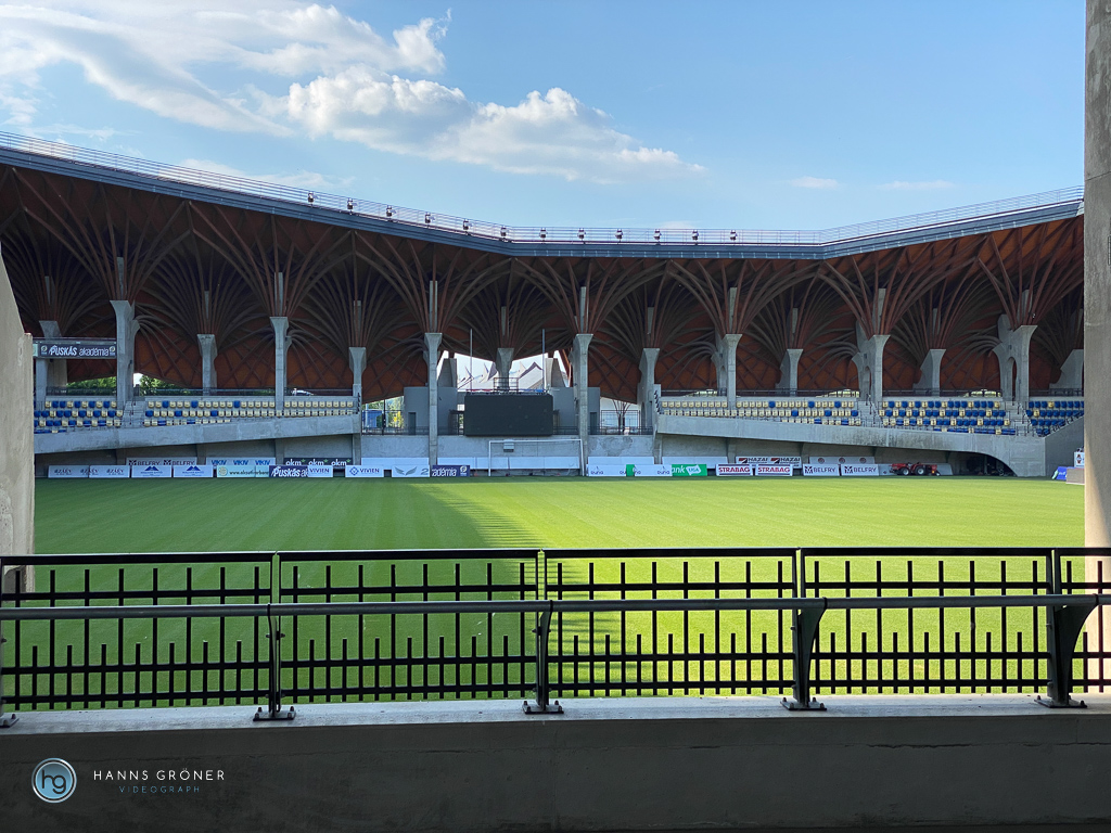 Puskas Akademie und Pancho Arena in Felcsut 2021 (Foto: Hanns Gröner)