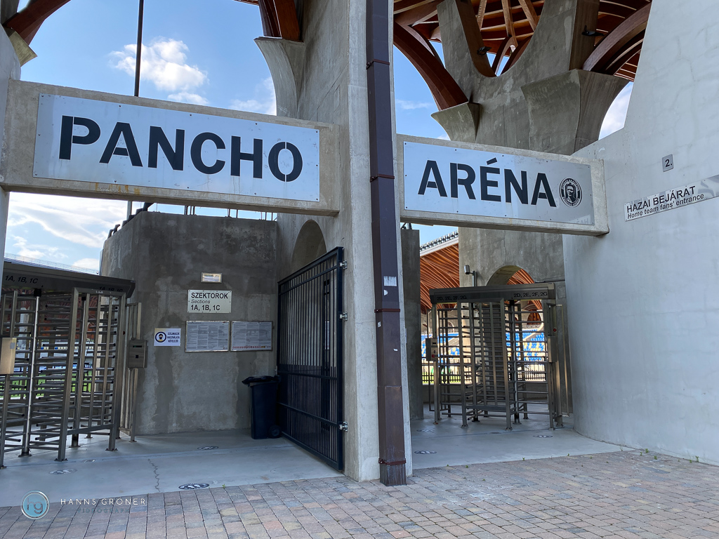Puskas Akademie und Pancho Arena in Felcsut 2021 (Foto: Hanns Gröner)