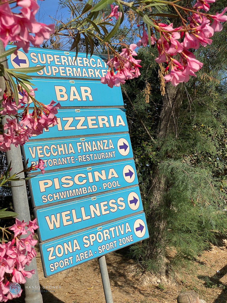 Camping Village Pino Mare in Lignano im Juni 2022 (Foto: Hanns Gröner)