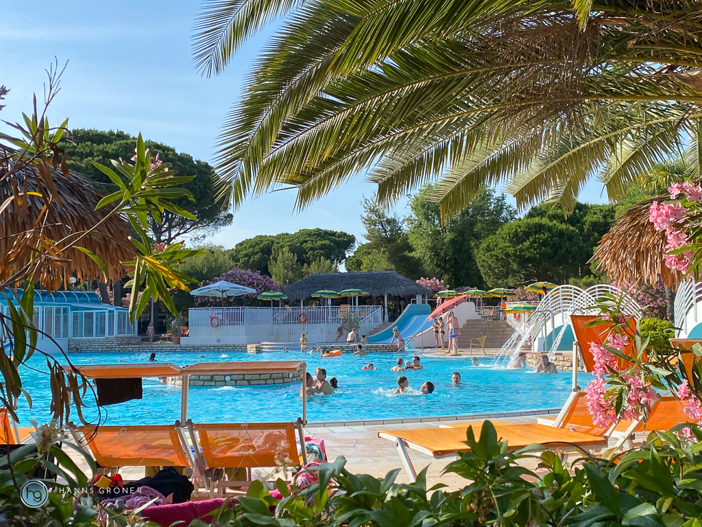 Camping Village Pino Mare in Lignano im Juni 2022 (Foto: Hanns Gröner)