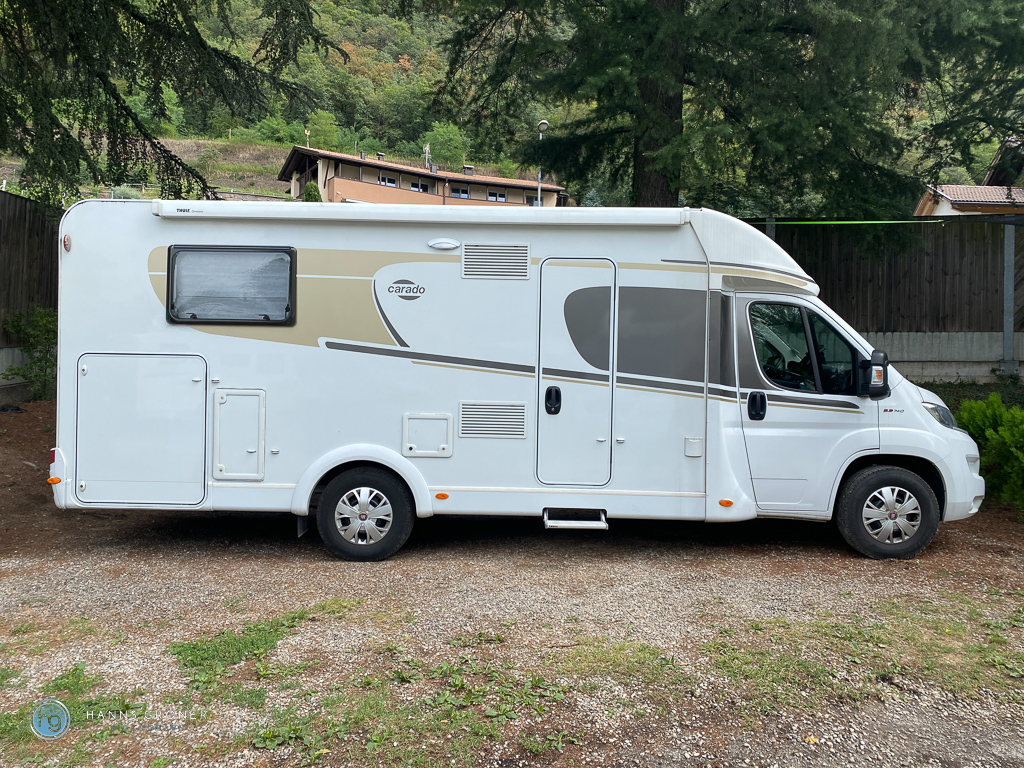Campingplatz Steiner in Leifers bei Bozen 2022 (Foto: Hanns Gröner)