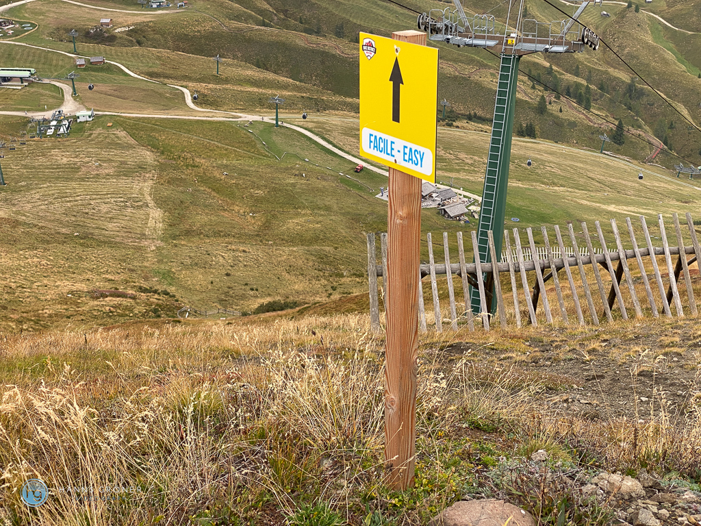 Bike Trail am Col Rodella (Foto: Hanns Gröner)