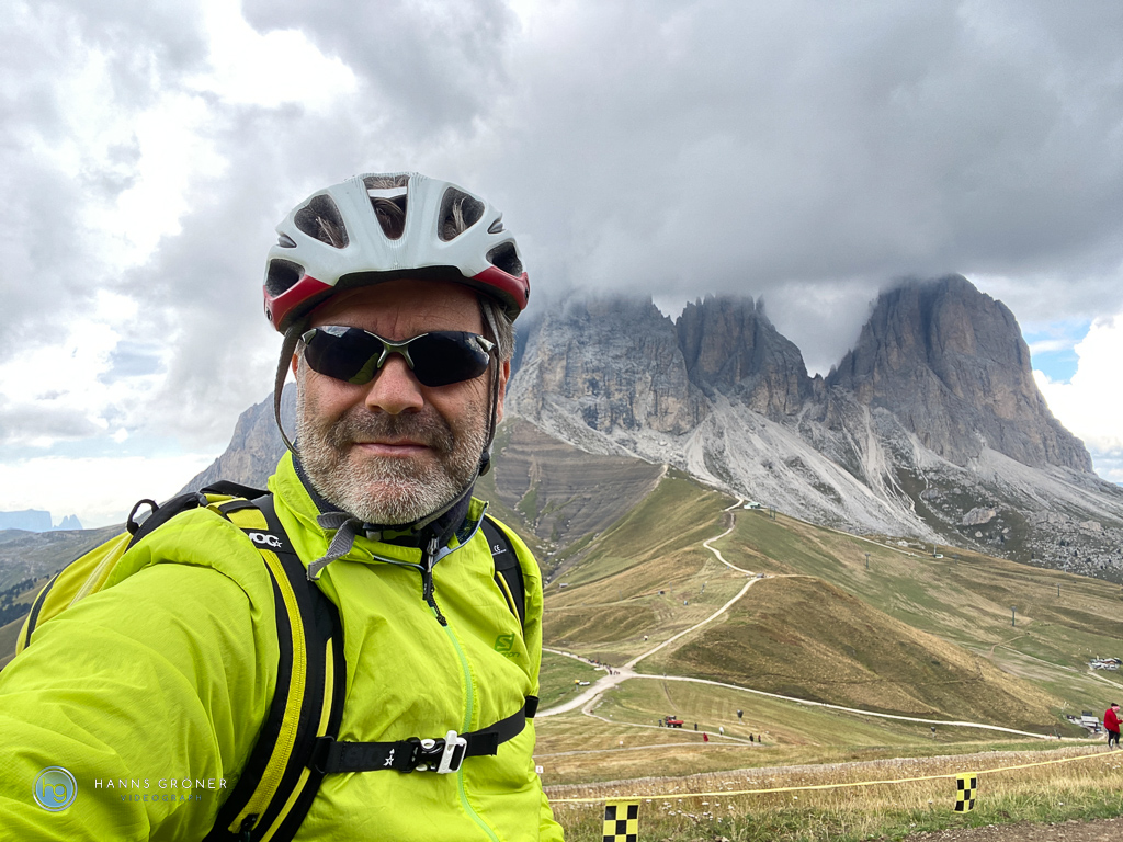 Blick auf den Langkofel vom Col Rodella (Foto: Hanns Gröner)