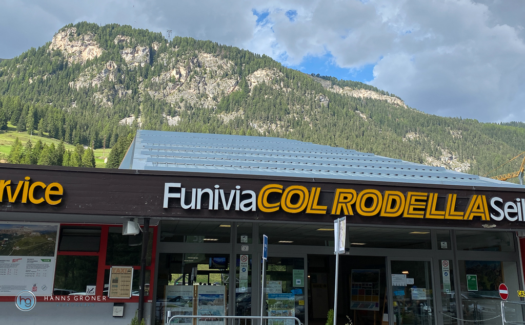 Seilbahn Col Rodella in Campitello - Dolomiten 2022 (Foto: Hanns Gröner)