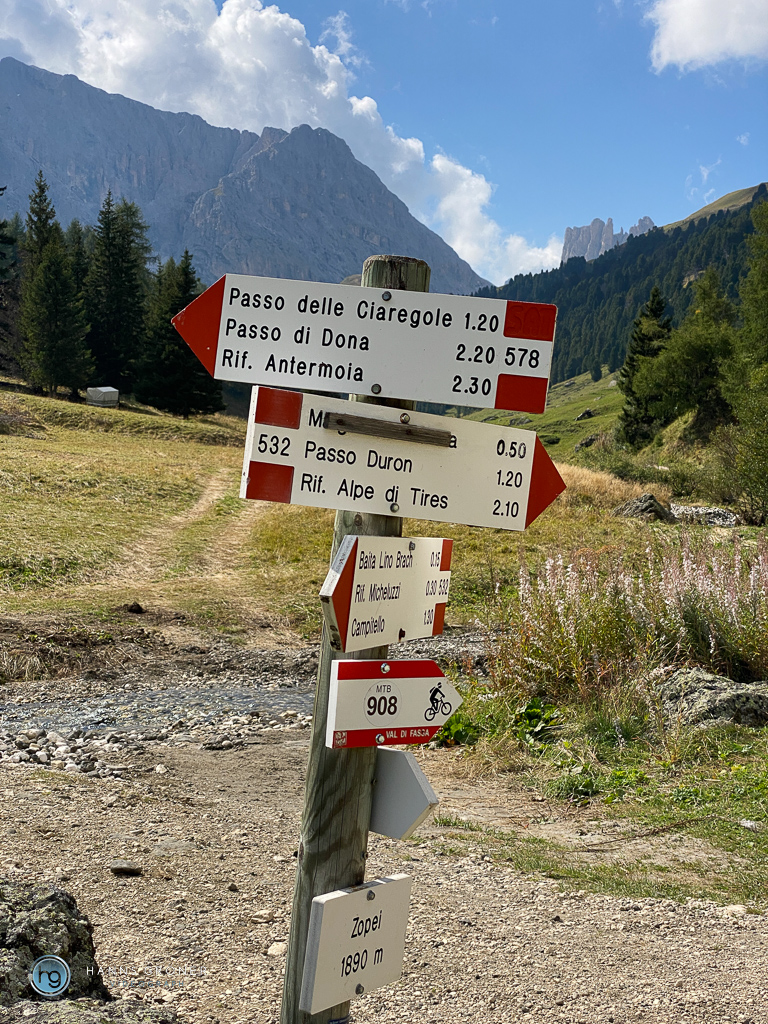 Dolomiten 2022 - im Durontal (Foto: Hanns Gröner)