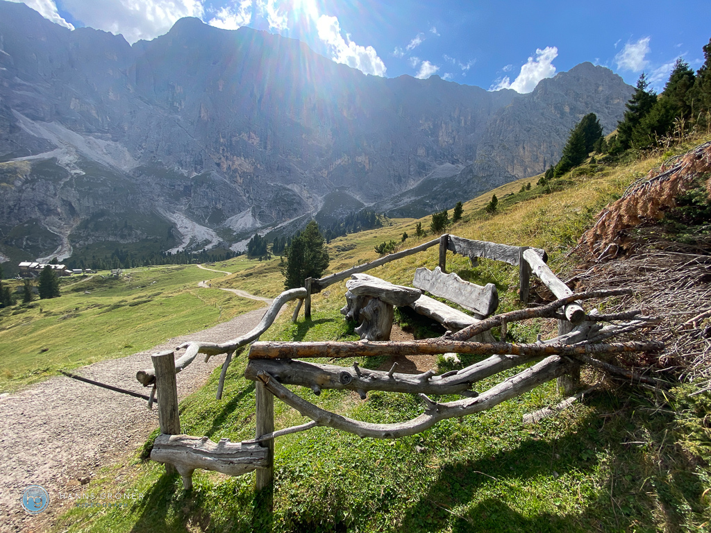 Dolomiten im September 2022 - von Plan de Gralba über Seiser Alm Val Duron (Foto: Hanns Gröner)