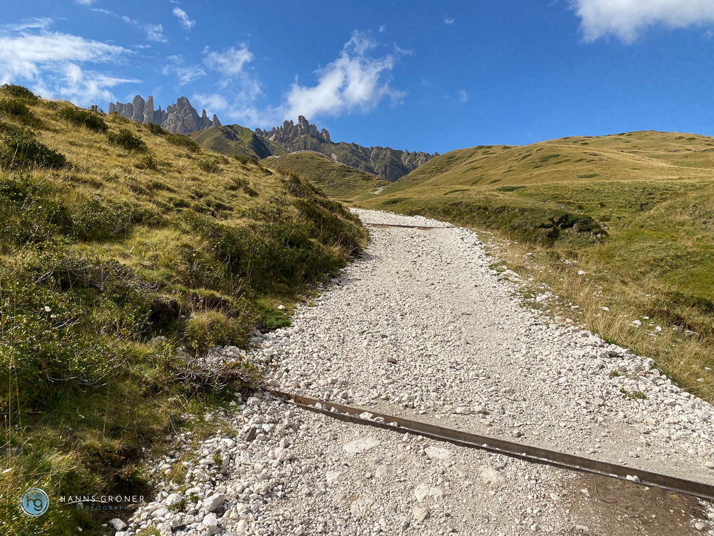 Dolomiten im September 2022 - von Plan de Gralba über Seiser Alm Val Duron (Foto: Hanns Gröner)