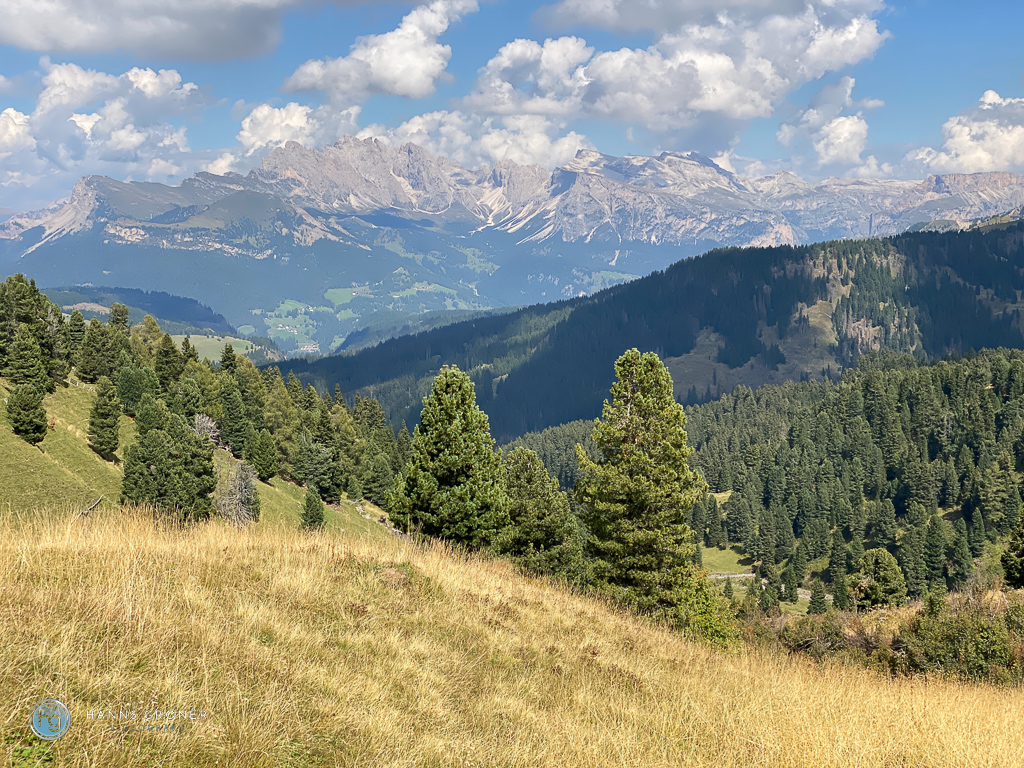 Dolomiten im September 2022 - von Plan de Gralba über Seiser Alm Val Duron (Foto: Hanns Gröner)