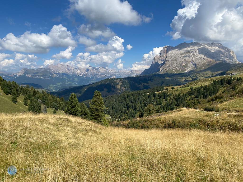 Dolomiten im September 2022 - von Plan de Gralba über Seiser Alm Val Duron (Foto: Hanns Gröner)